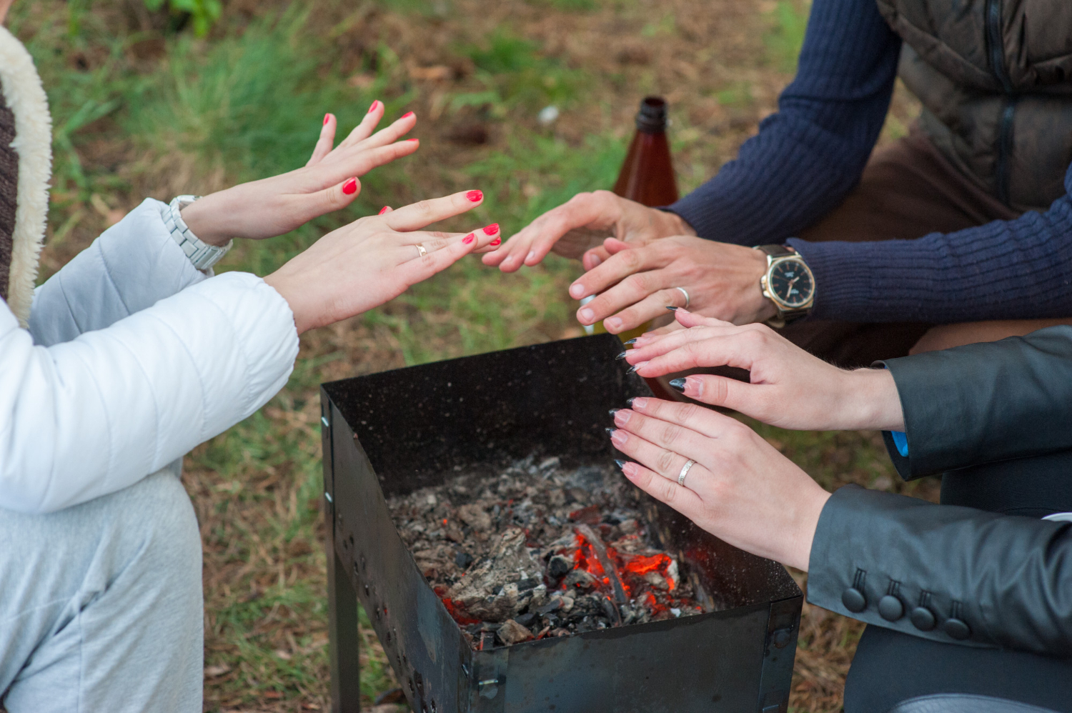 How to Put Out a Fire Pit Safely