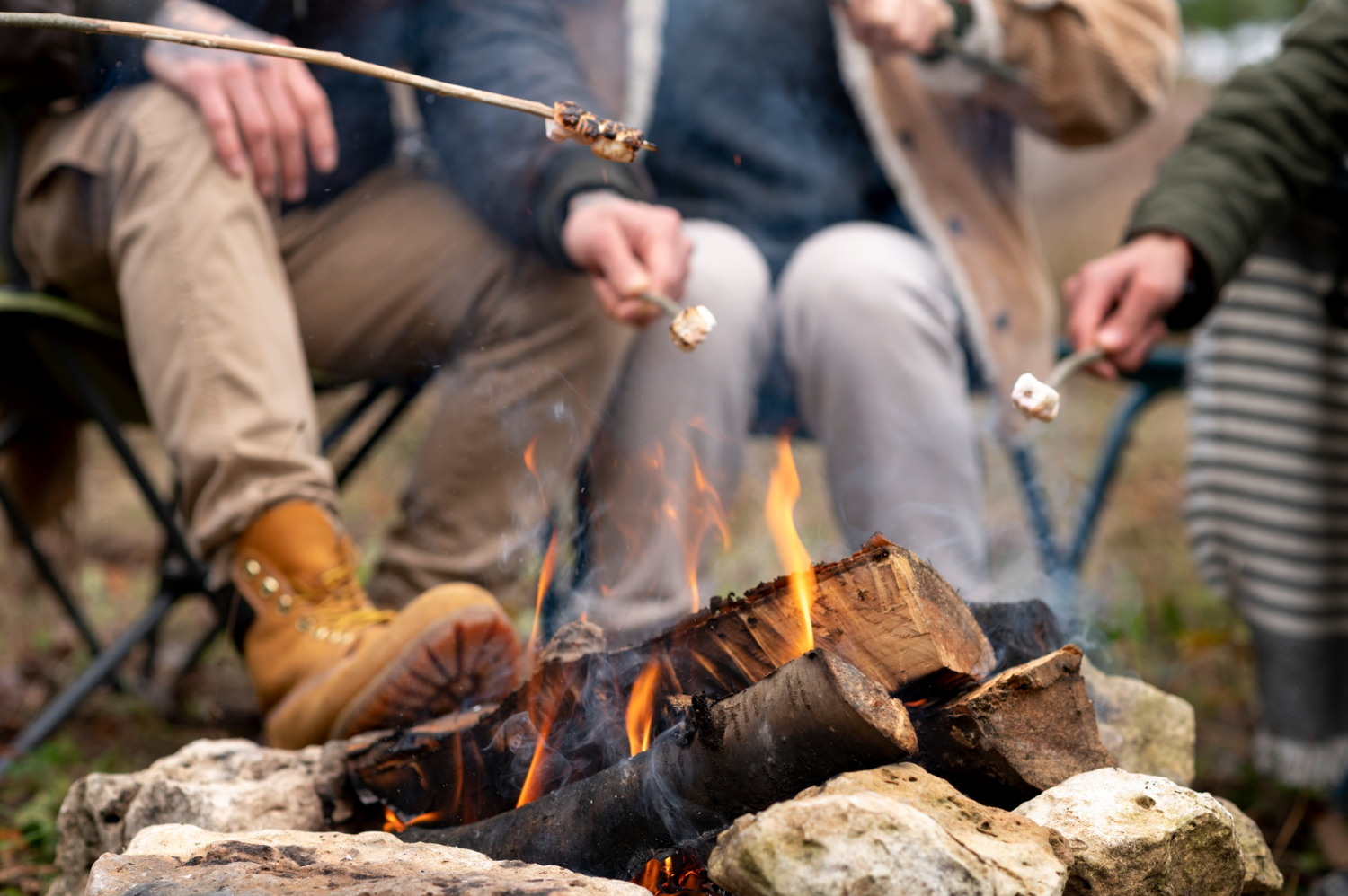 How to Start a Fire with Rocks When Camping