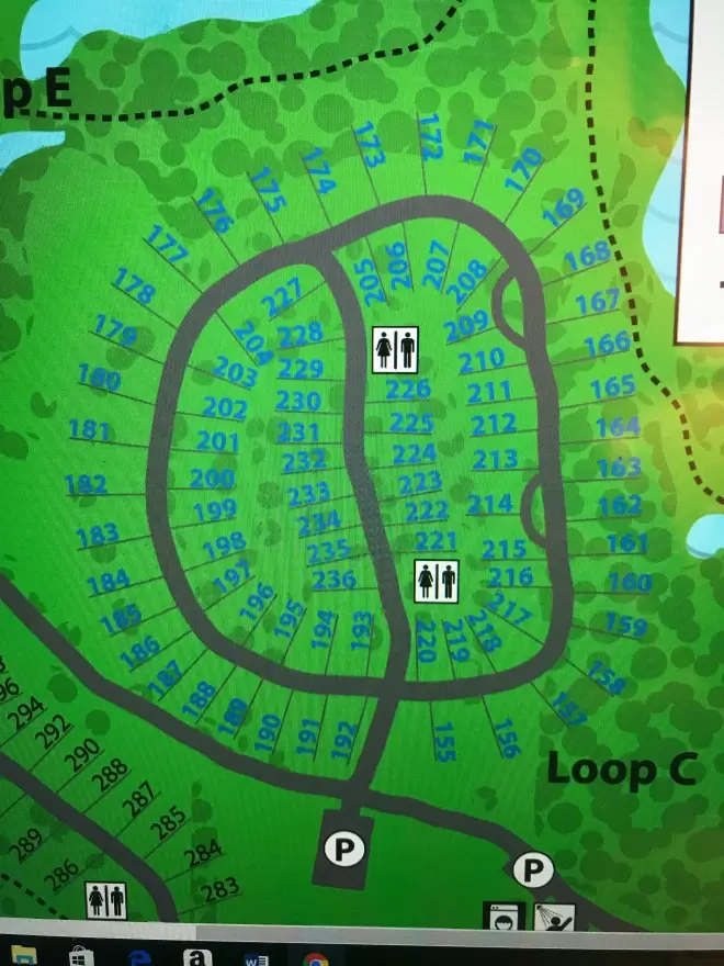 Smithville Lake Camping Map
